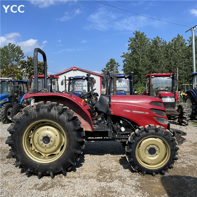 Tracteurs compacts de la ferme de 70HP Tracteur Yanmar agricole pour le riz
