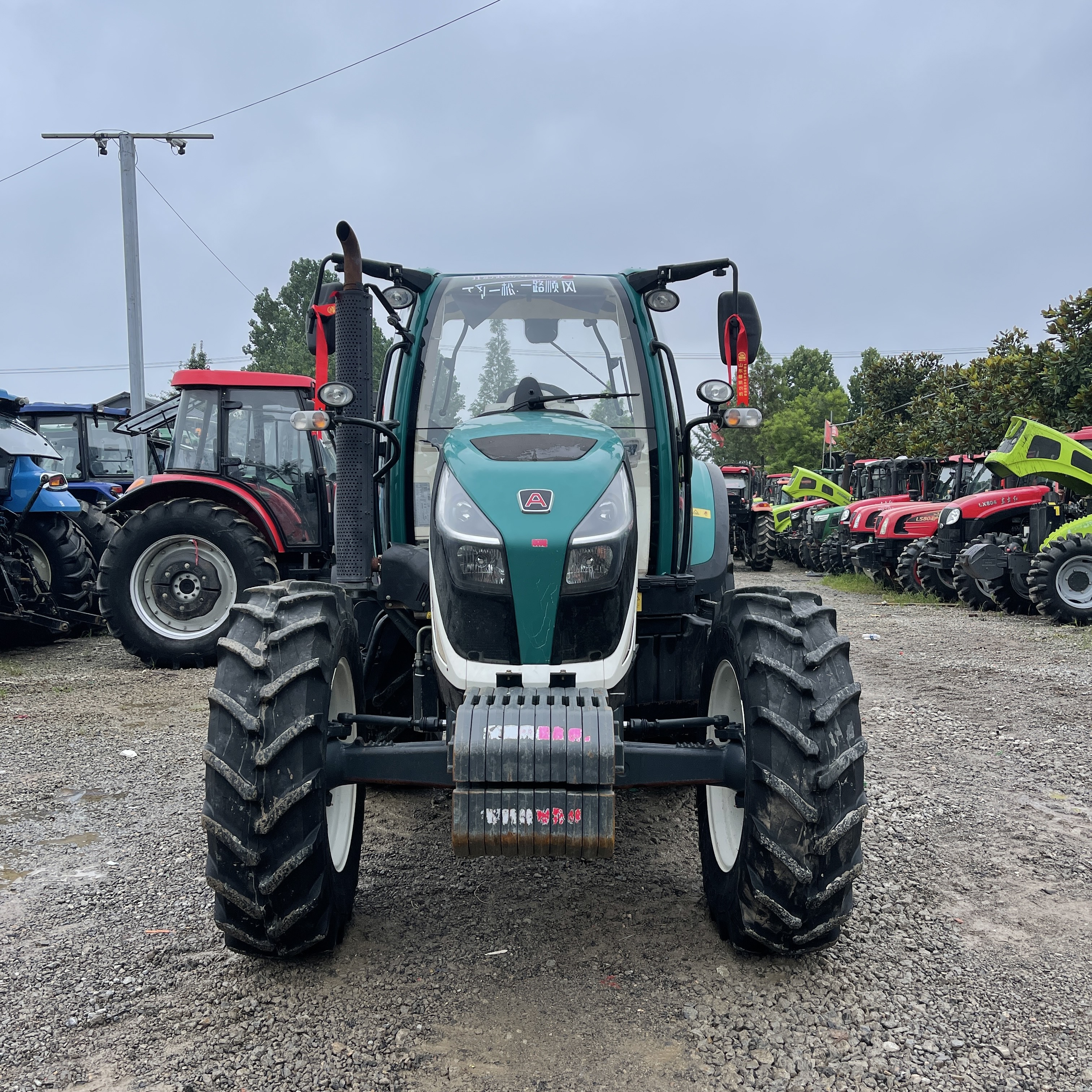 Arbos agricole d'occasion S1204 120HP Tracteur 4WD avec cabine et AC